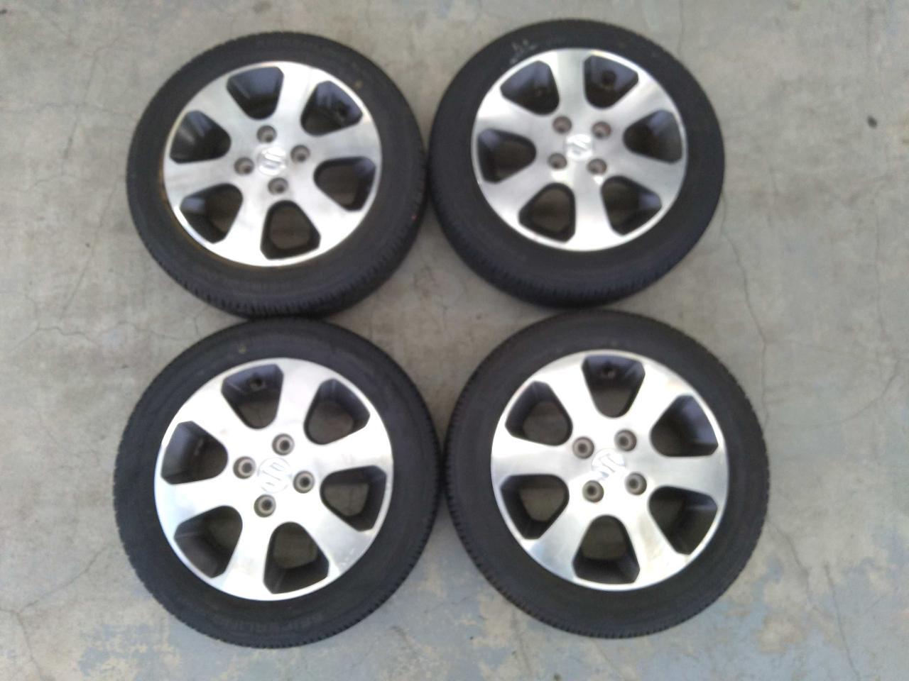 SUZUKI genuine Wagon R original wheel + SEIBERLING SL 101