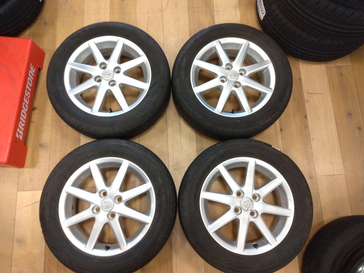 Toyota Aqua Original aluminum wheel + BRIDGESTONE REGNO GR-X II Trial REGNO set