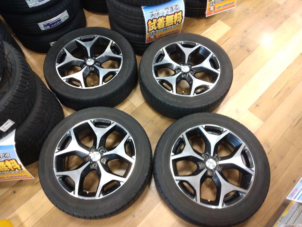 Subaru genuine SJ Forester genuine wheels + FALKEN ZIEX ZE914