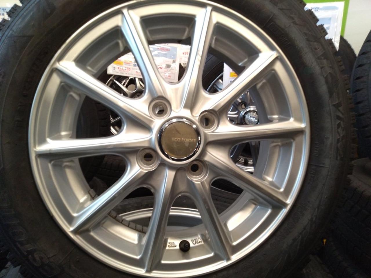 BRIDGESTONE ECO FORME SE-15 + BRIDGESTONE BLIZZAK VRX2 The ultimate set for domestically produced kei cars