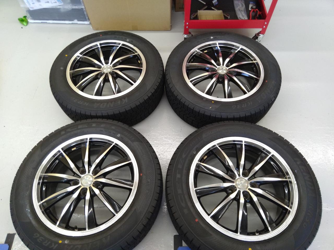 WEDS LEONIS CX + KENDA KR36 225 / 60R18 104Q XL