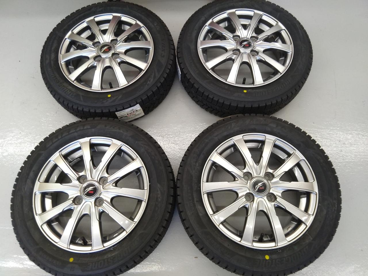 weds Fang + BRIDGESTONE BLIZZAK VRX3 155 / 65R14