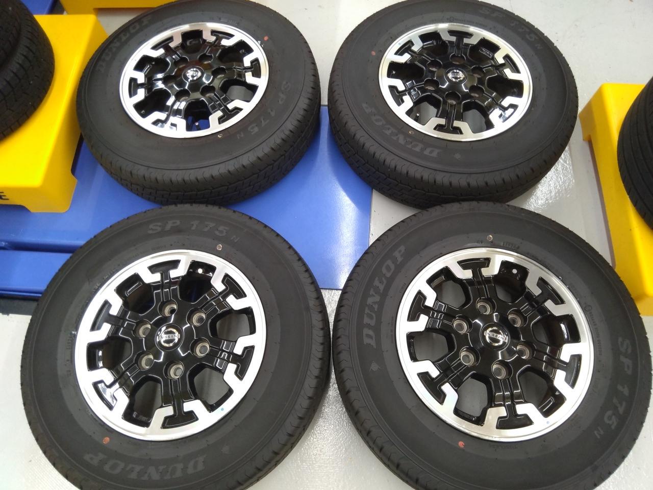 NV350 caravan Prostyle/E26 series Original wheel + DUNLOP DUNLOP SP175N