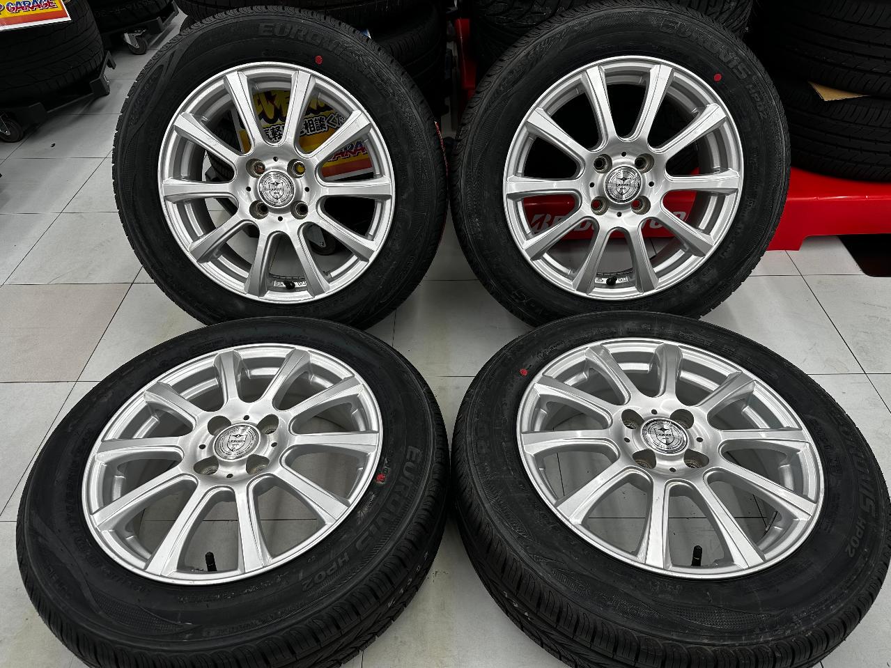 Weds wheels with unused tires JOKER FLASH + ROADSTONE EUROVIS HP02
