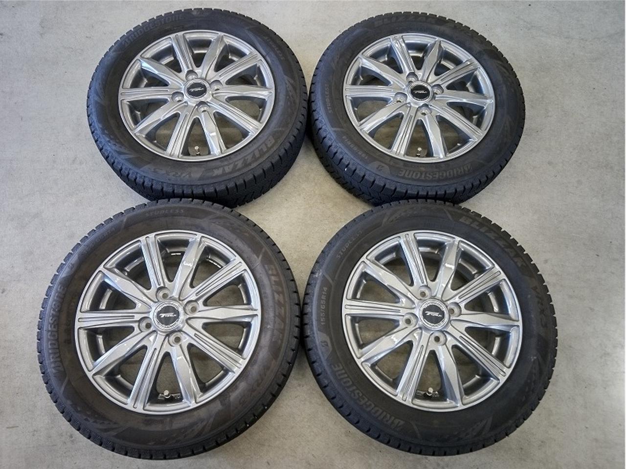 1. BRIDGESTONE TOPRUN + BRIDGESTONE BLIZZAK VRX3