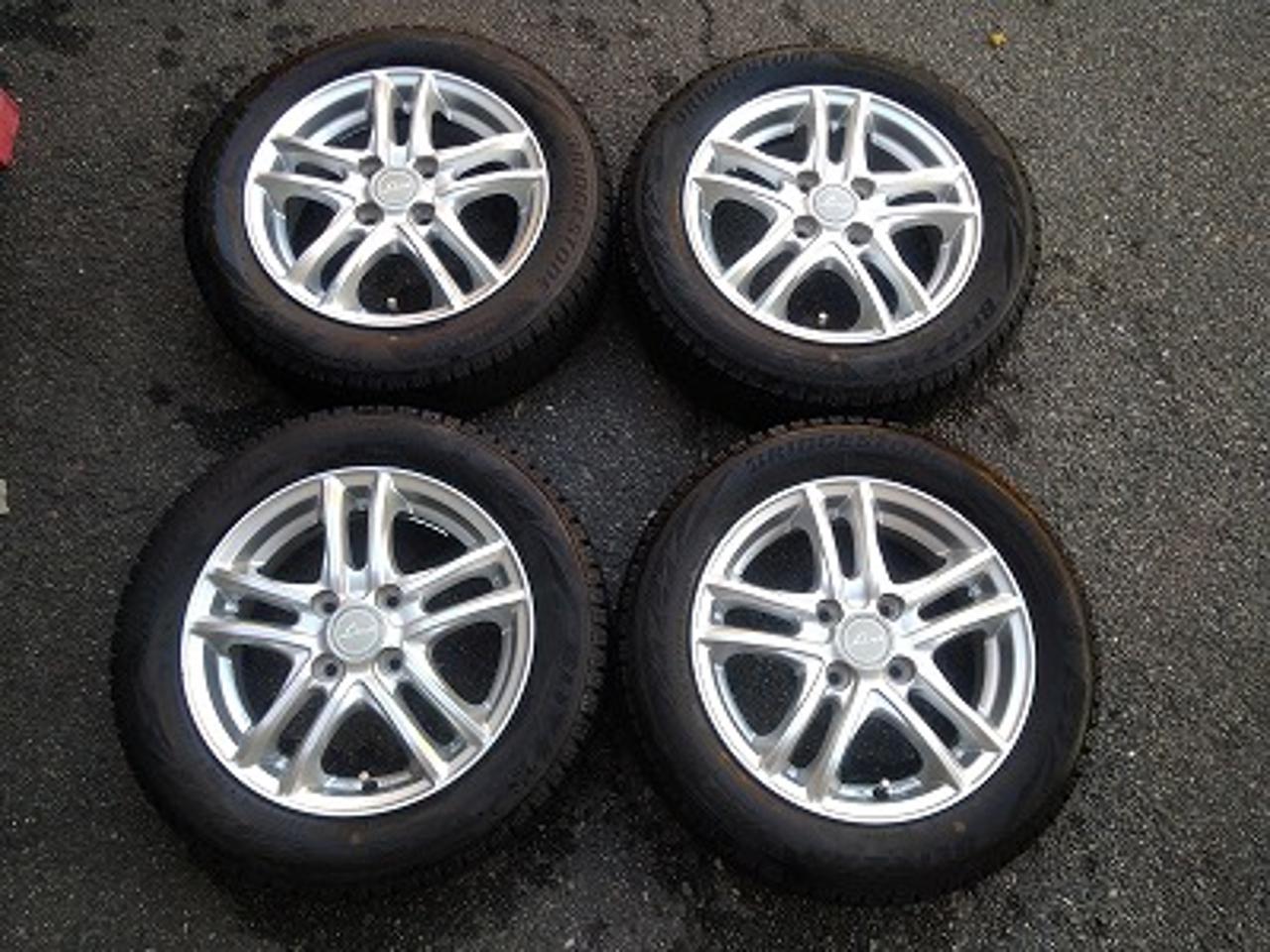 1. Linz Twin 5-Spoke Wheels + Bridgestone Blizzak VRX3