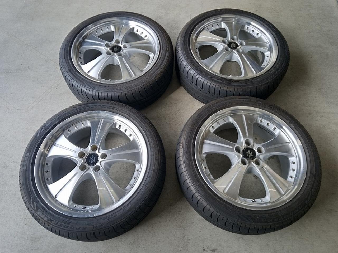 4NeoBlaze 5-spoke wheels + TRAIANGLE SPORTEX