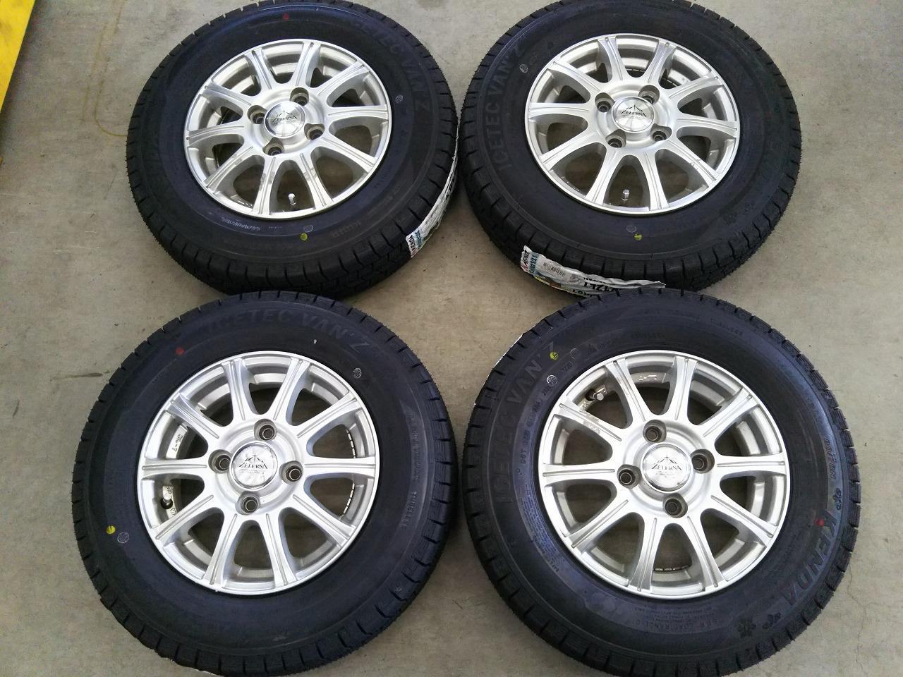 1ZELERNA Spoke wheels + KENDA ICETEC VAN’Z WR01