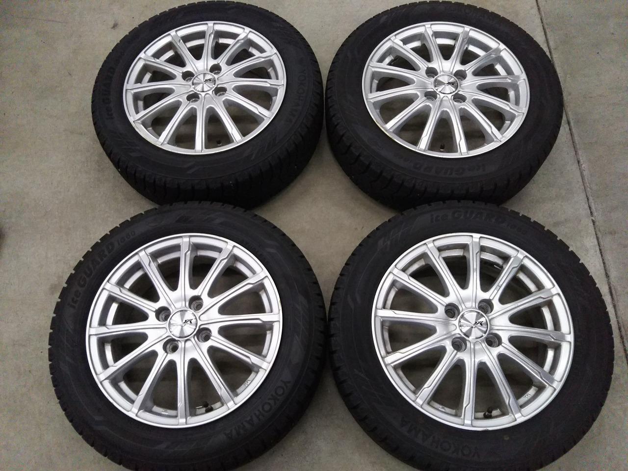 2ENCOUGAR 12-spoke wheels + YOKOHAMA ice GUARD IG 60