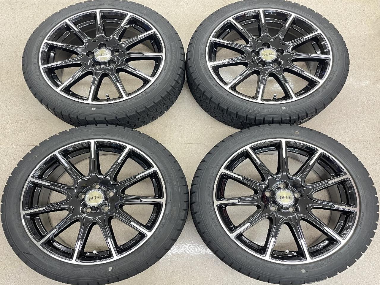 ABE SHOKAI LA STRADA TIRADO IOTA+GOODYEARICENAVI7 215 / 45R17 Made in 2023 4 pieces set
