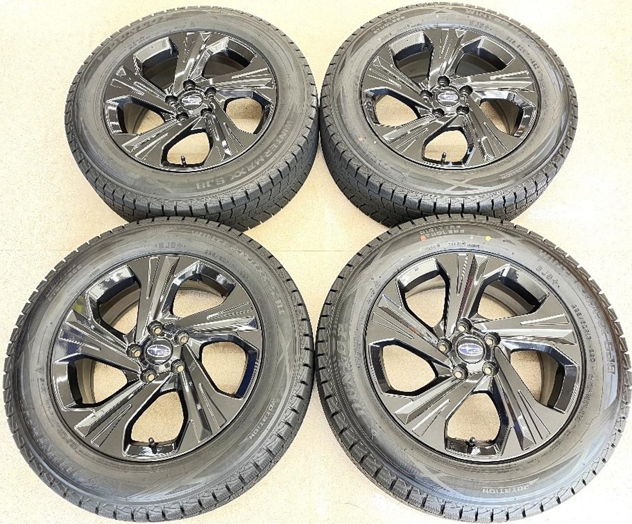 Subaru genuine parts Crosstrek Touring original + DUNLOP WNTERMAXX SJ8 + 225 / 60R17 Made in 2025 4 pieces set