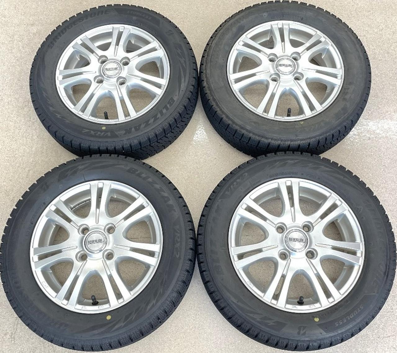 REVERLINE + BRIDGESTONE BLIZZAK VRX2 155 / 65R13 73Q Made in 2023