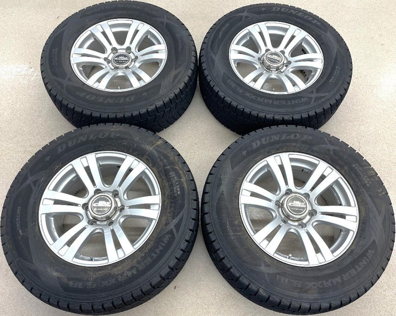 WILD CRUISING + DUNLOP WINTER MAXX SJ8 + 265 / 65R17 Made in 2022 4 pieces set