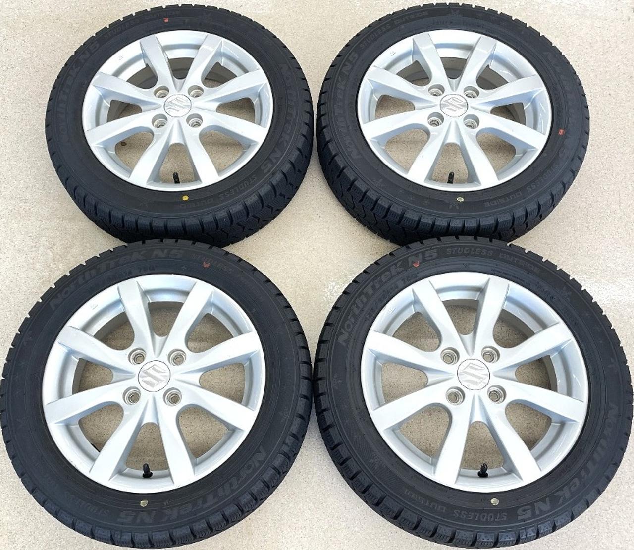 Suzuki genuine + AUTOBACS NorthTrek N5 155 / 65R14 75Q Made in 2025 Four