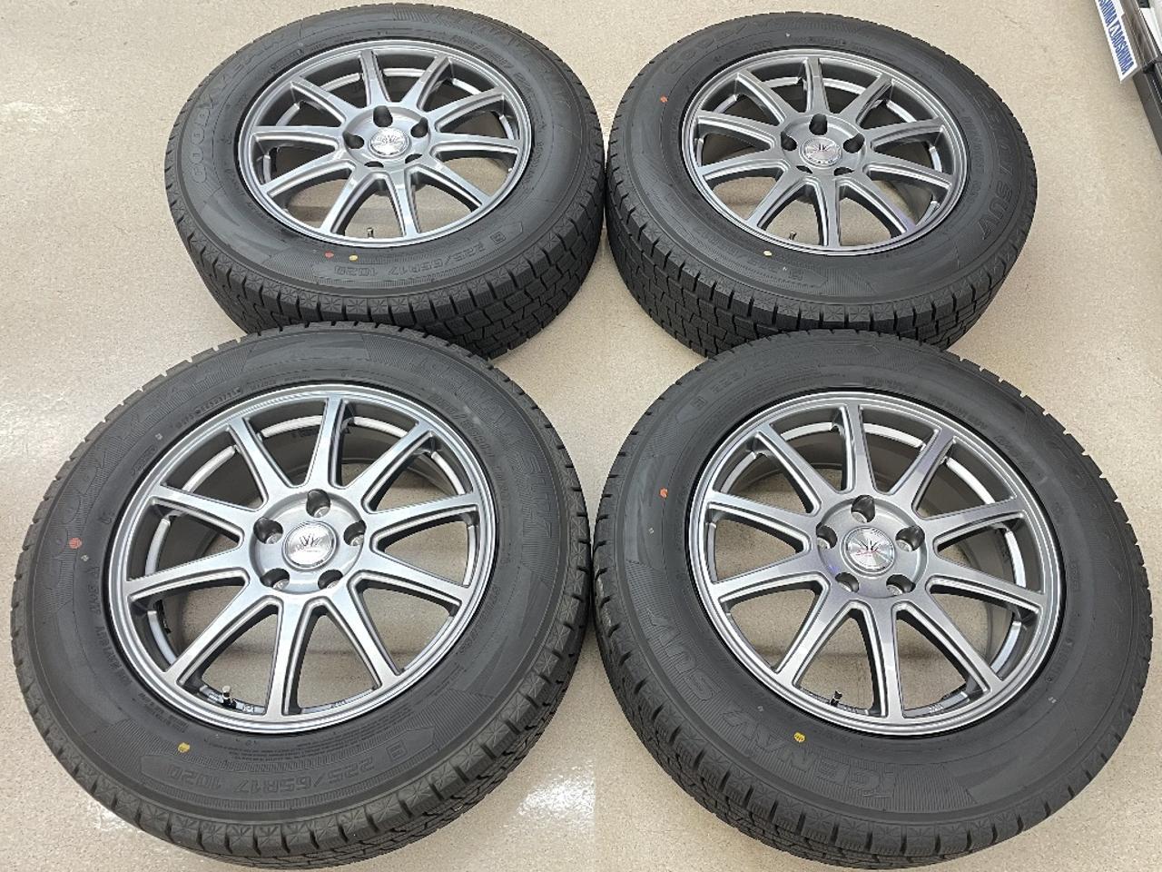 BADX 632 LOXARNY SPORT SP-10 + GOODYEAR ICENAVI SUV 225 / 65R17 102Q Made in 2025 Four