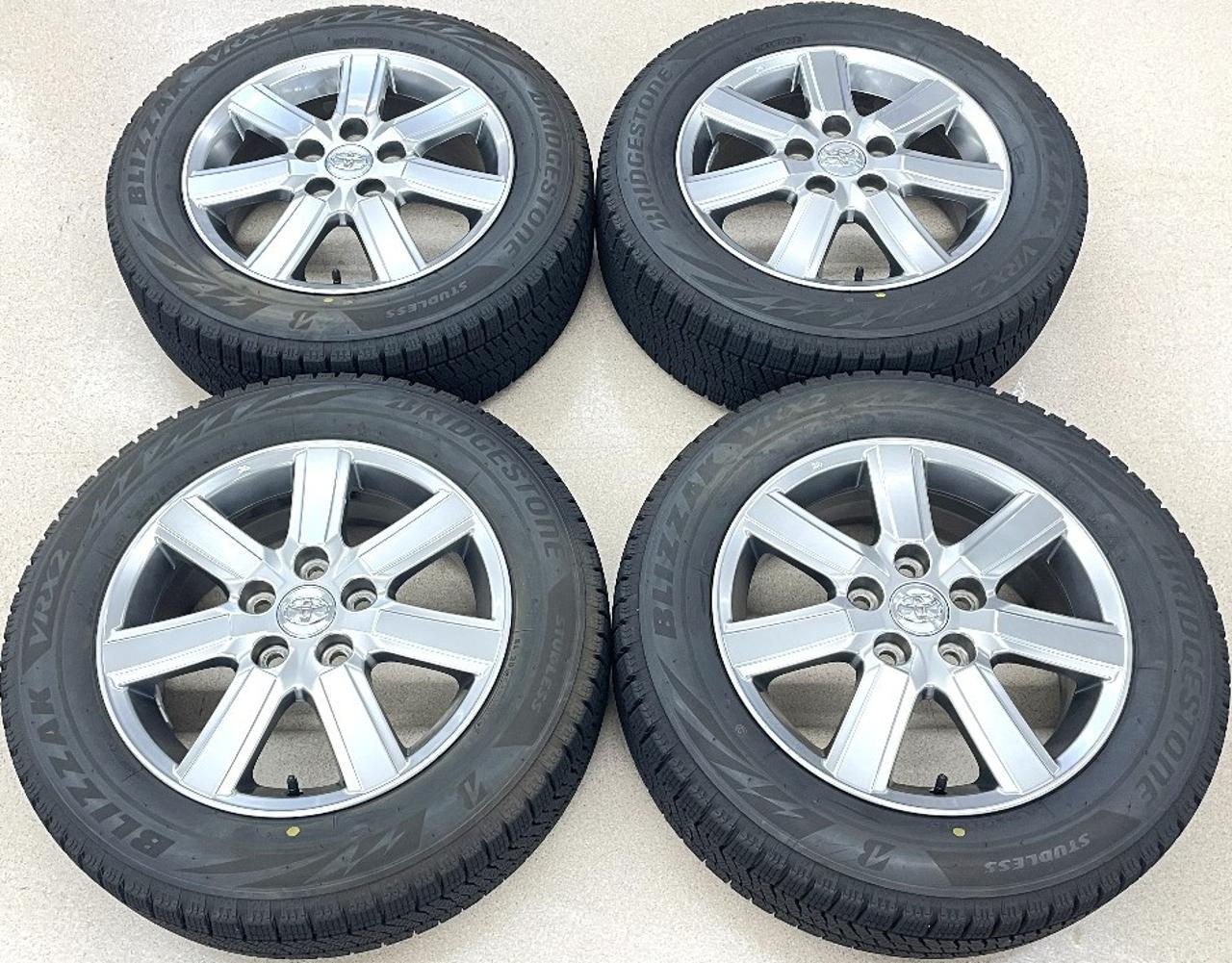Toyota Genuine parts for 70-series Noah/VOXY + BRIDGESTONE BLIZZAK VRX2 205 / 60R16 92Q Made in 2024 Four