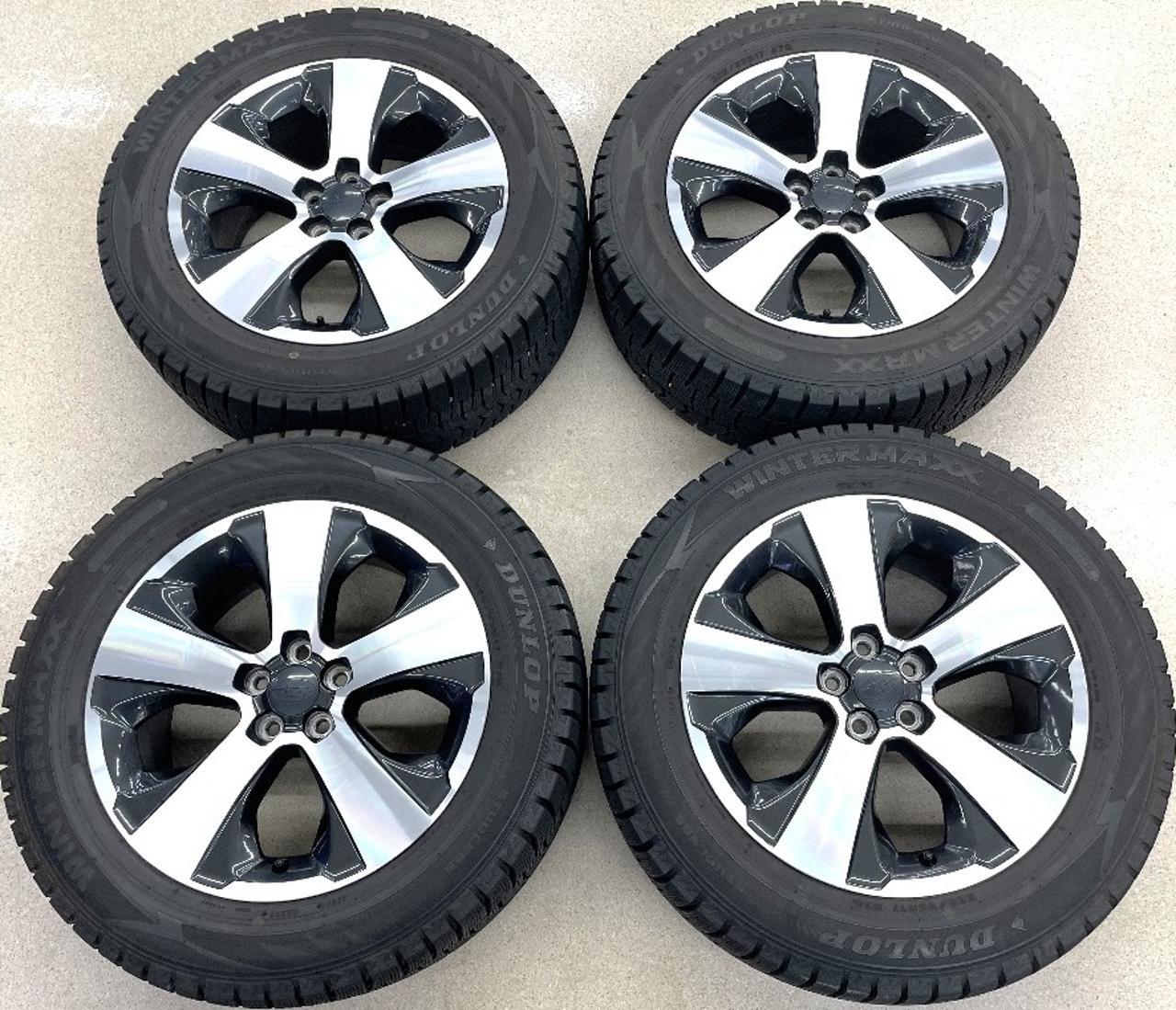 Subaru GP XV genuine + DUNLOP WINTERMAXX 02 WM02 225 / 55R17 97Q Made in 2022 x 3 pieces Made in 2021 x 1
