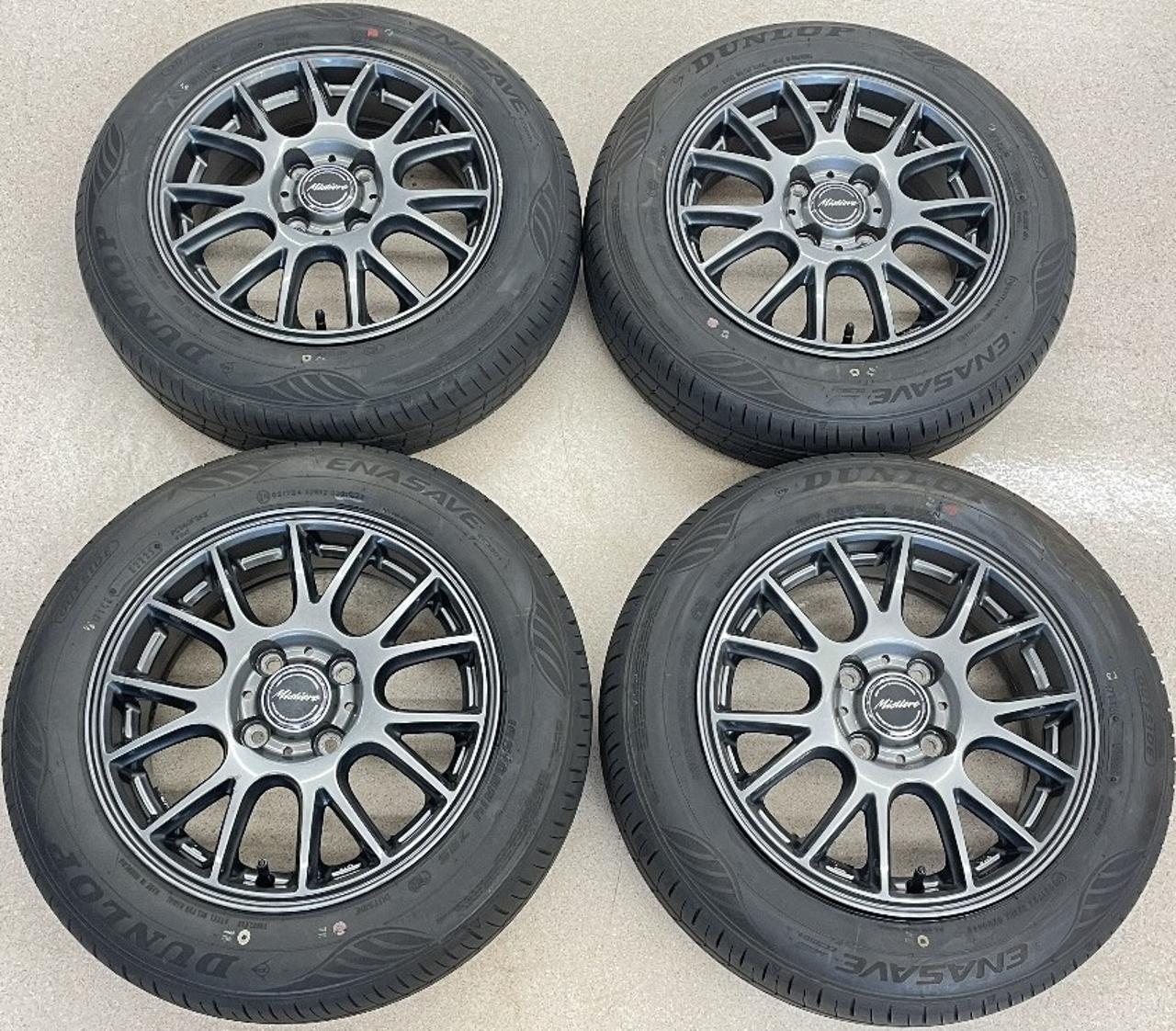Mistiere + DUNLOP ENASAVE EC350 + 165 / 65R14 Made in 2025 4 pieces set