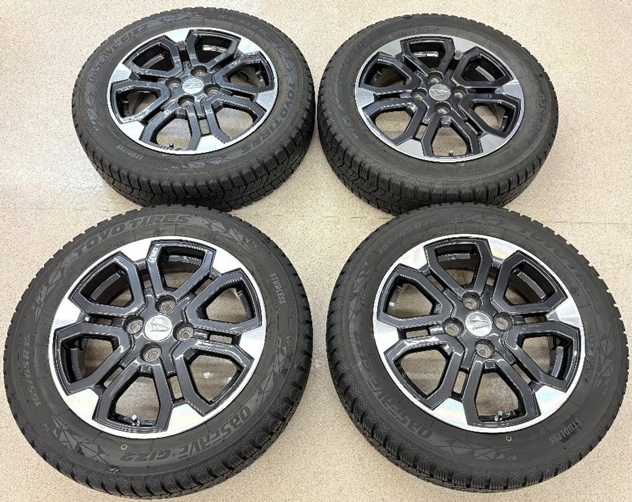 Daihatsu genuine + TOYO OBSERBE GIZ2 165 / 65R15 81Q Made in 2023 Four