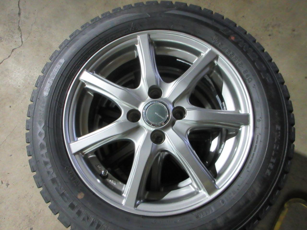 YOKOHAMA Millous + DUNLOP WINTERMAXX WM02