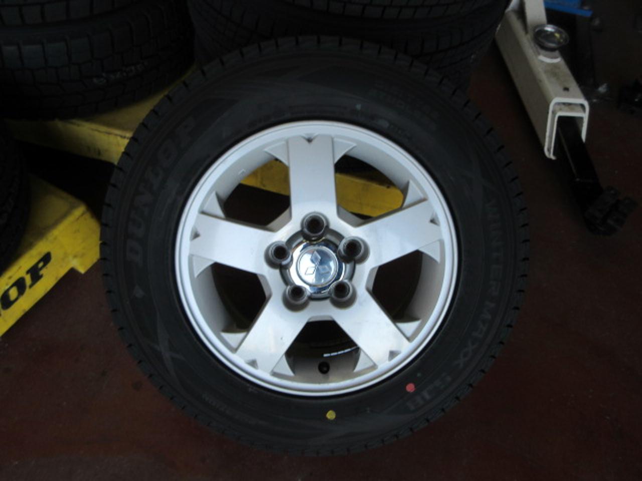 MITSUBISHI Pajero mini Late original wheel + DUNLOP WINTERMAXX SJ8 +