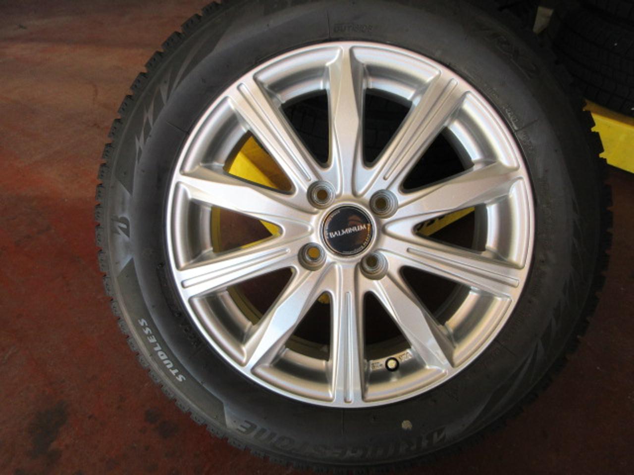 BRIDGESTONE BALMINUM K10 + BRIDGESTONE BLIZZAK VRX2