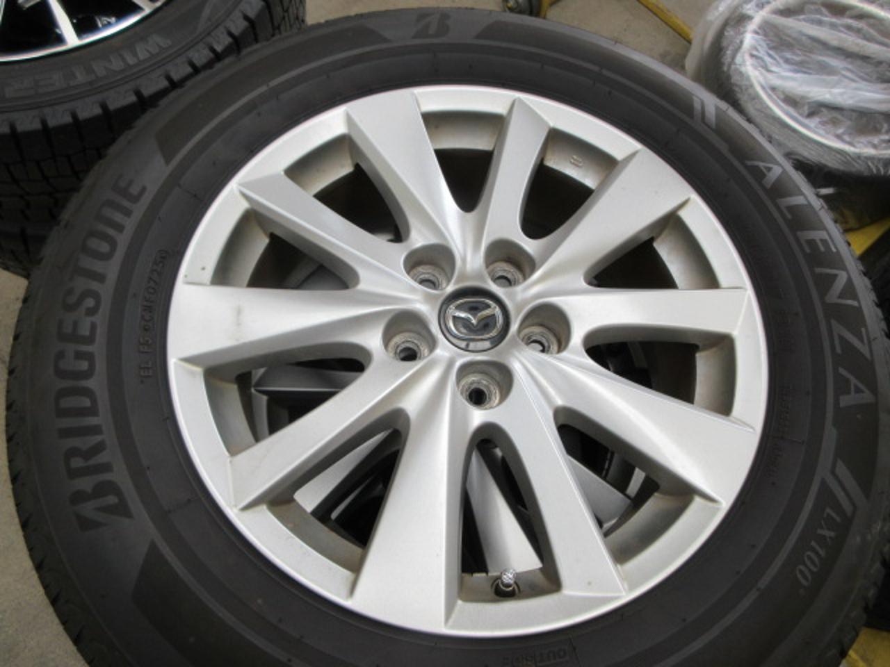 MAZDA genuine CX-5 the previous year original wheel + BRIDGESTONE ALENZA LX100