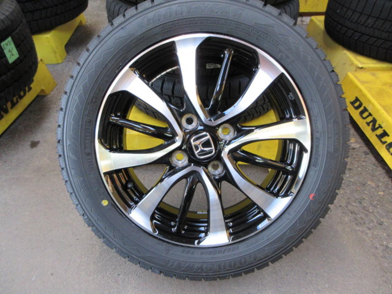 HONDA N-BOX genuine wheels + GOODYEAR ICENAVI8