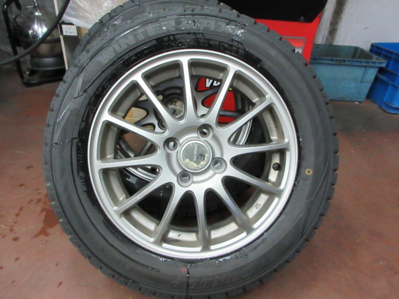 BRIDGESTONE ECO FORME CRS 12 + DUNLOP WINTERMAXX WM02
