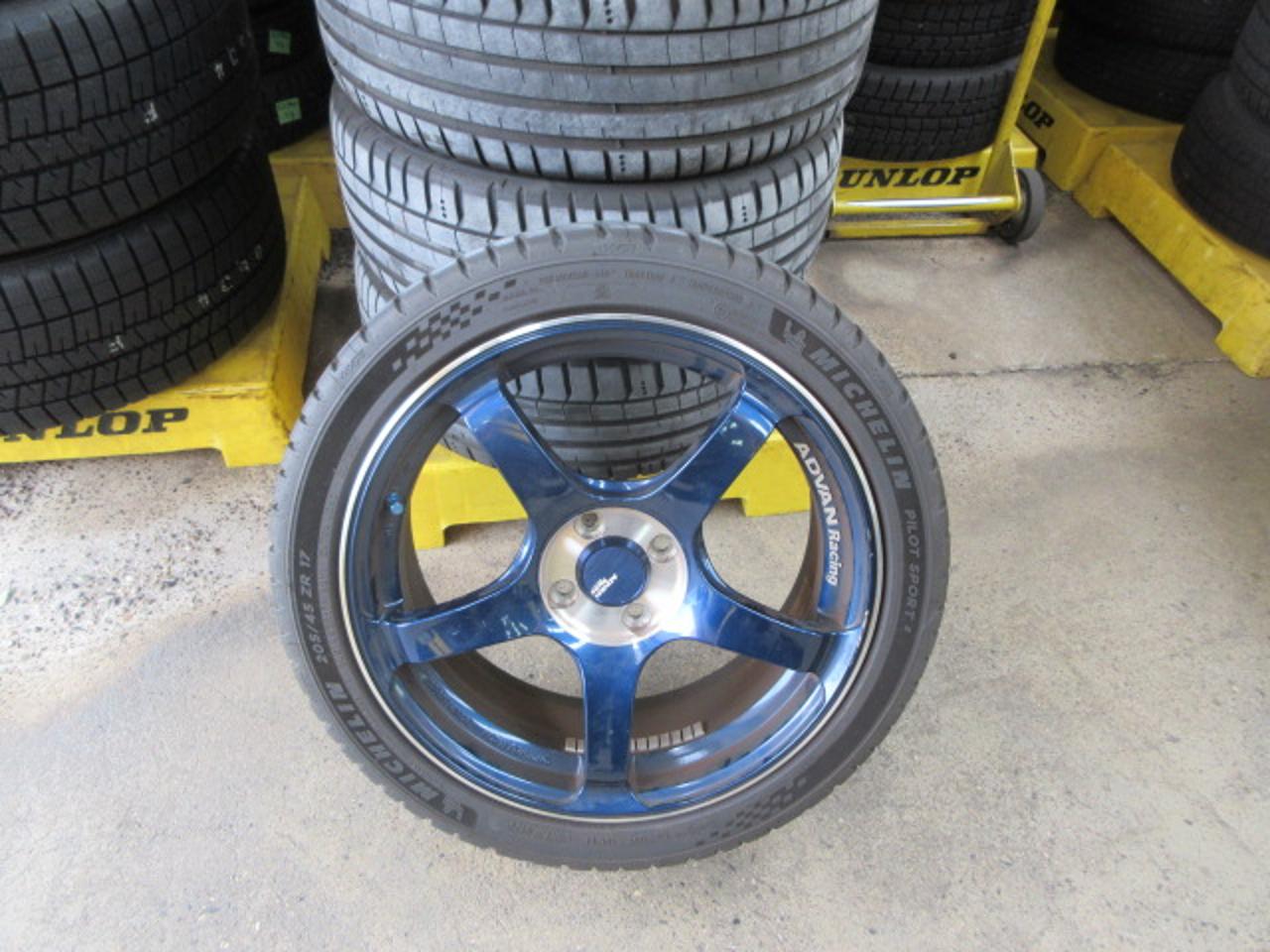 YOKOHAMA ADVAN Racing TC-4F + MICHELIN PILOT SPORT5