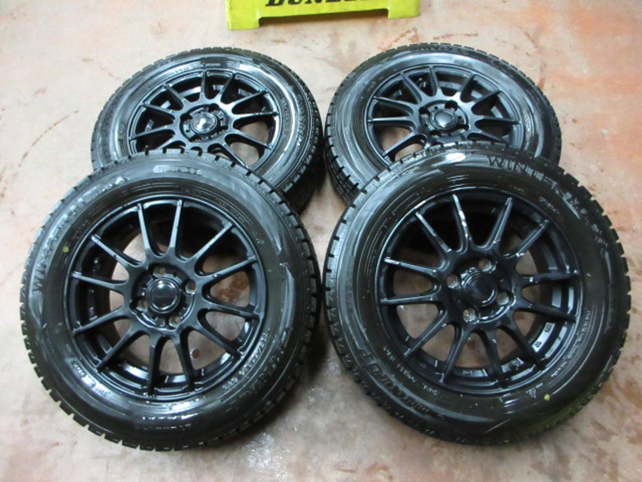 YOKOHAMA GRASS + DUNLOP WINTERMAXX WM02