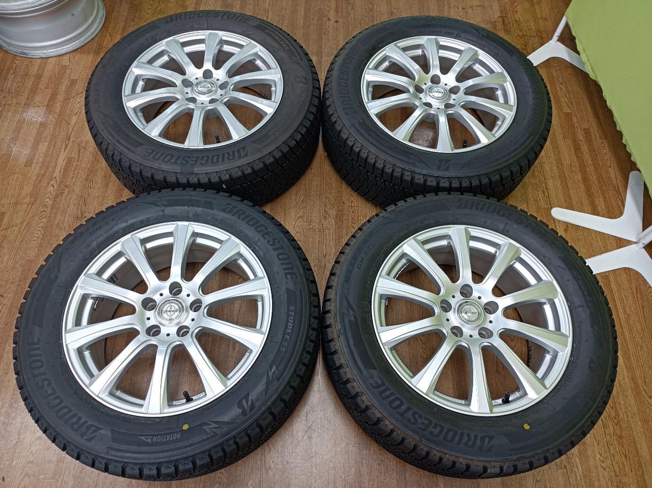 weds STRAIGHT + BRIDGESTONE BLIZZAK DM-V3 99Q