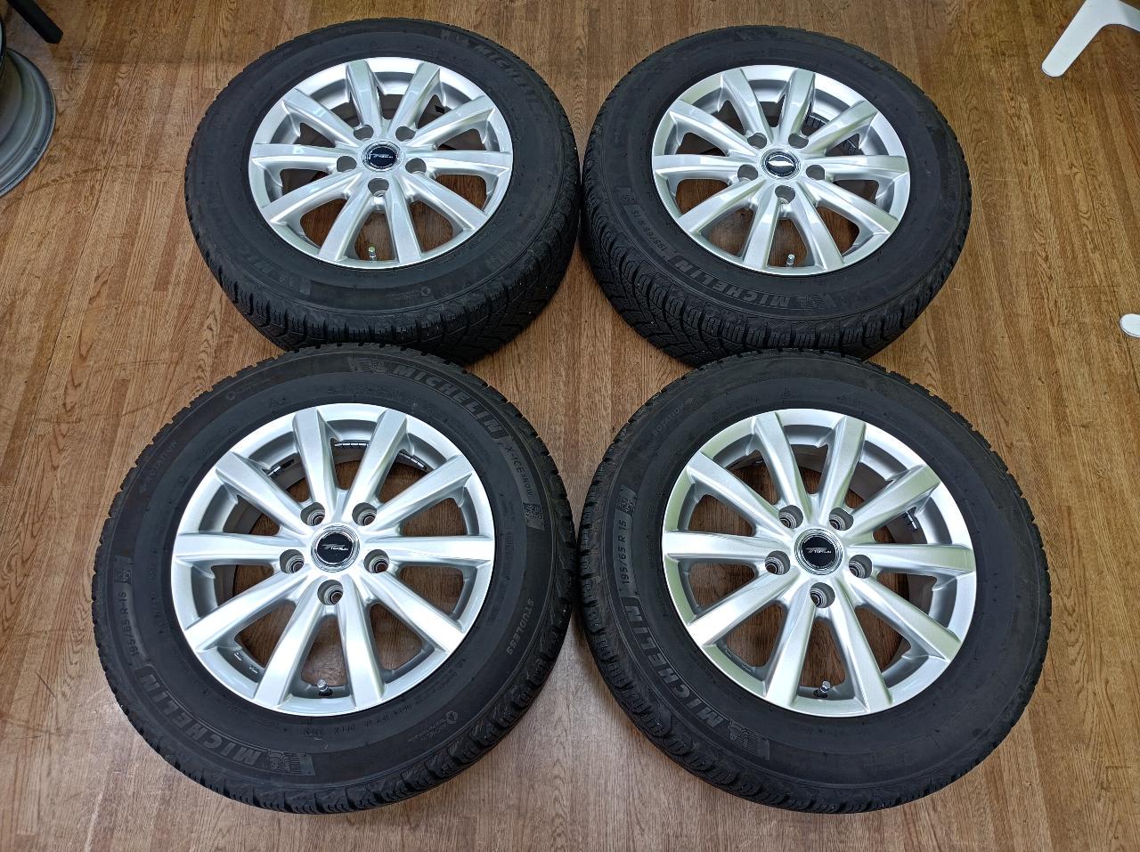 BRIDGESTONE TOPRUN A18 + MICHELIN X-ICE SNOW 95T