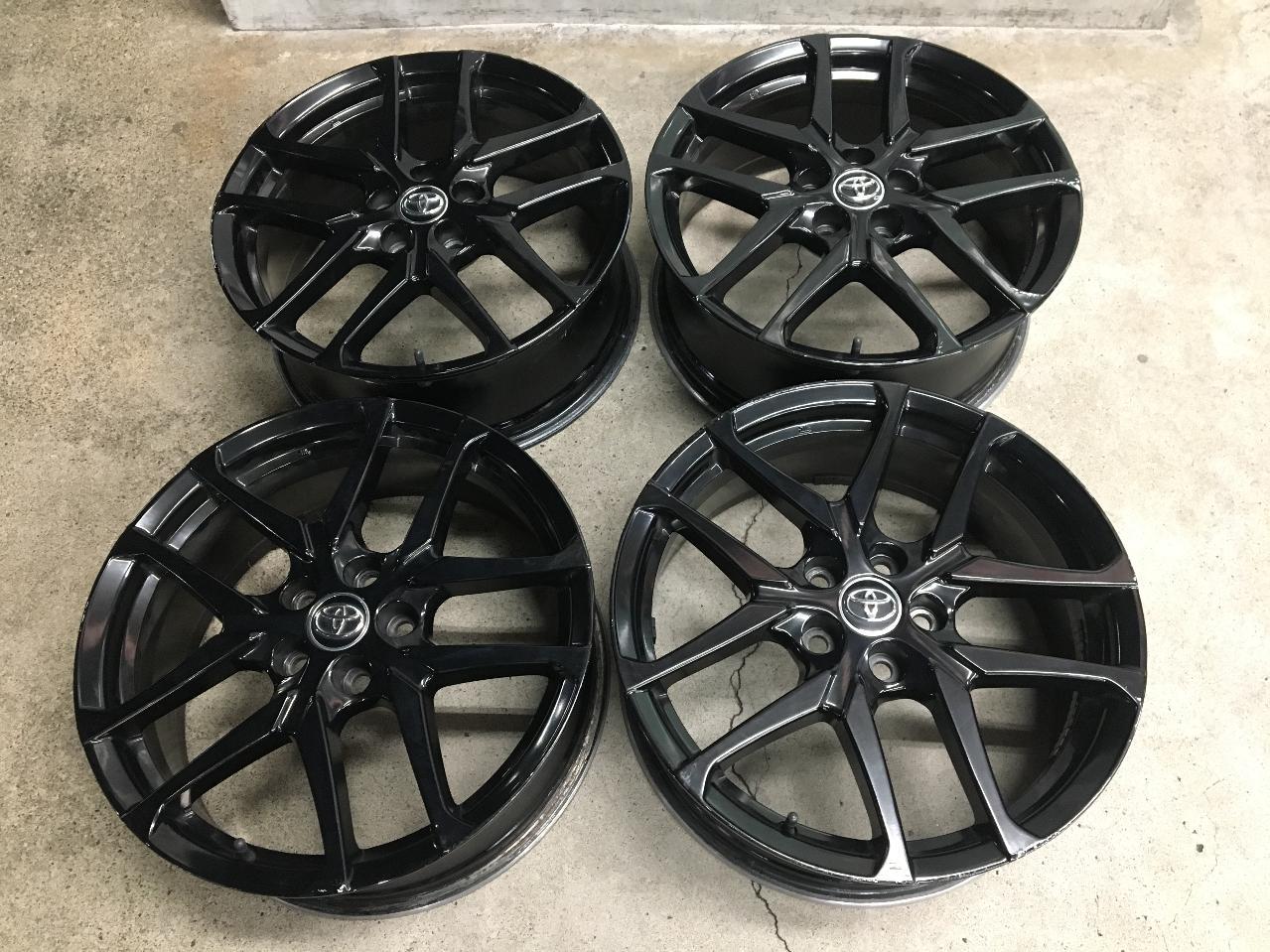 【美品】トヨタ C-HR GR SPORT 純正19インチホイール 4本セット トヨタ C-HR GRスポーツ 純正ホイール | やや傷や汚れあり | アップ