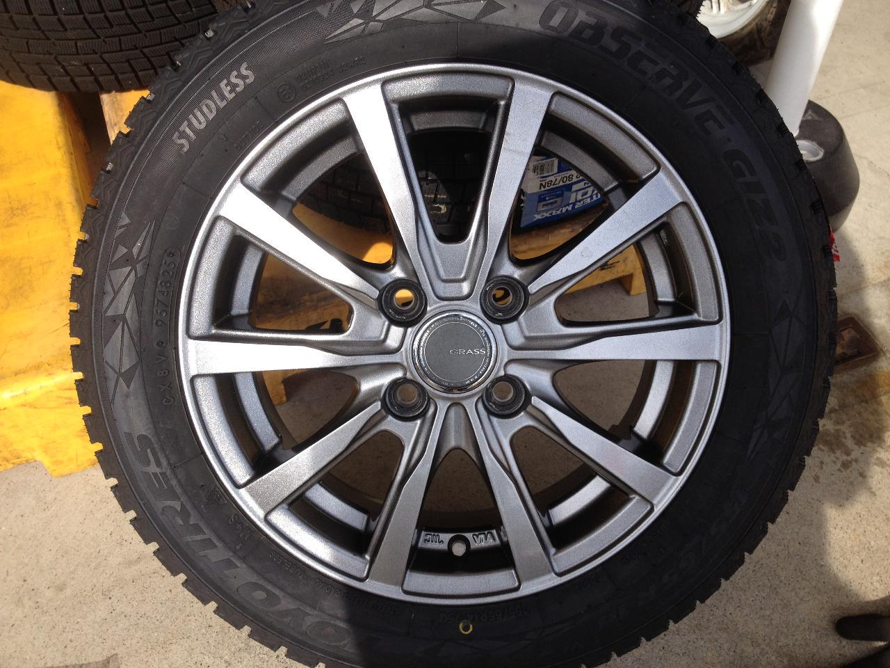 GRASS Spoke wheels + TOYO OBSERVE GIZ2