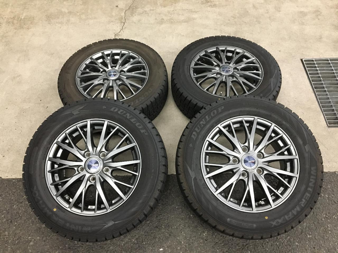weds ravrion RM01+DUNLOP WINTERMAX WM02