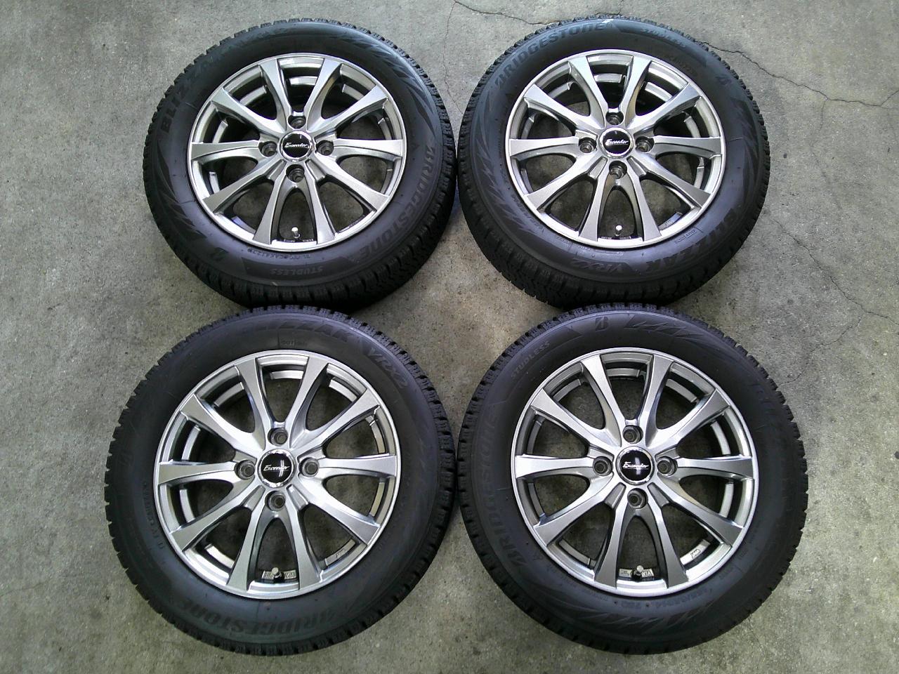HOT STUFF Exceeder E07+BRIDGESTONE BLIZZAK VRX2