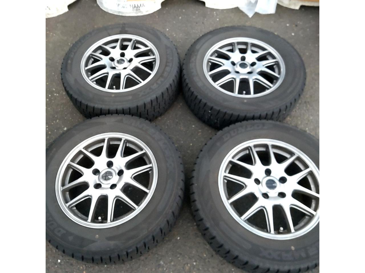 JAPAN SANYO ZACK JP-205 Twin 6-spoke + DUNLOP WINTERMAXX WM02 215 / 65R16
