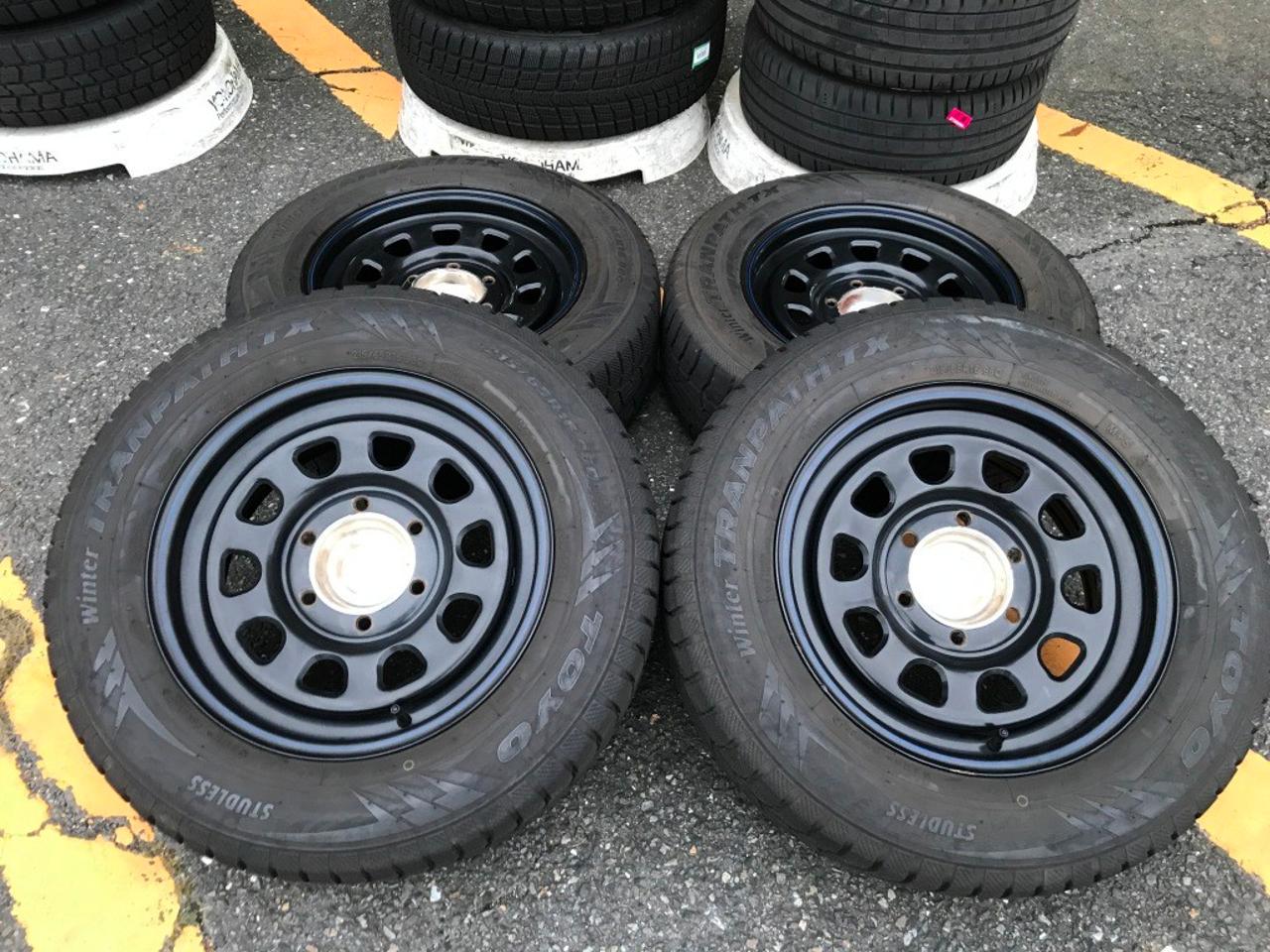 Manufacturer unknown Daytona Steel wheel - TOYO WINTER TRANPATH TX 4/4