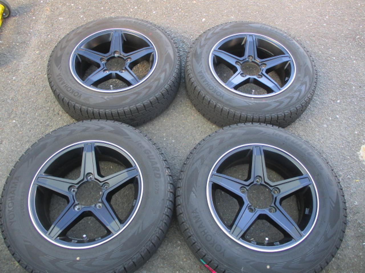 Lehrmeister PREMIX Estela 5-spoke + YOKOHAMA ice GUARD G075 175 / 80R16