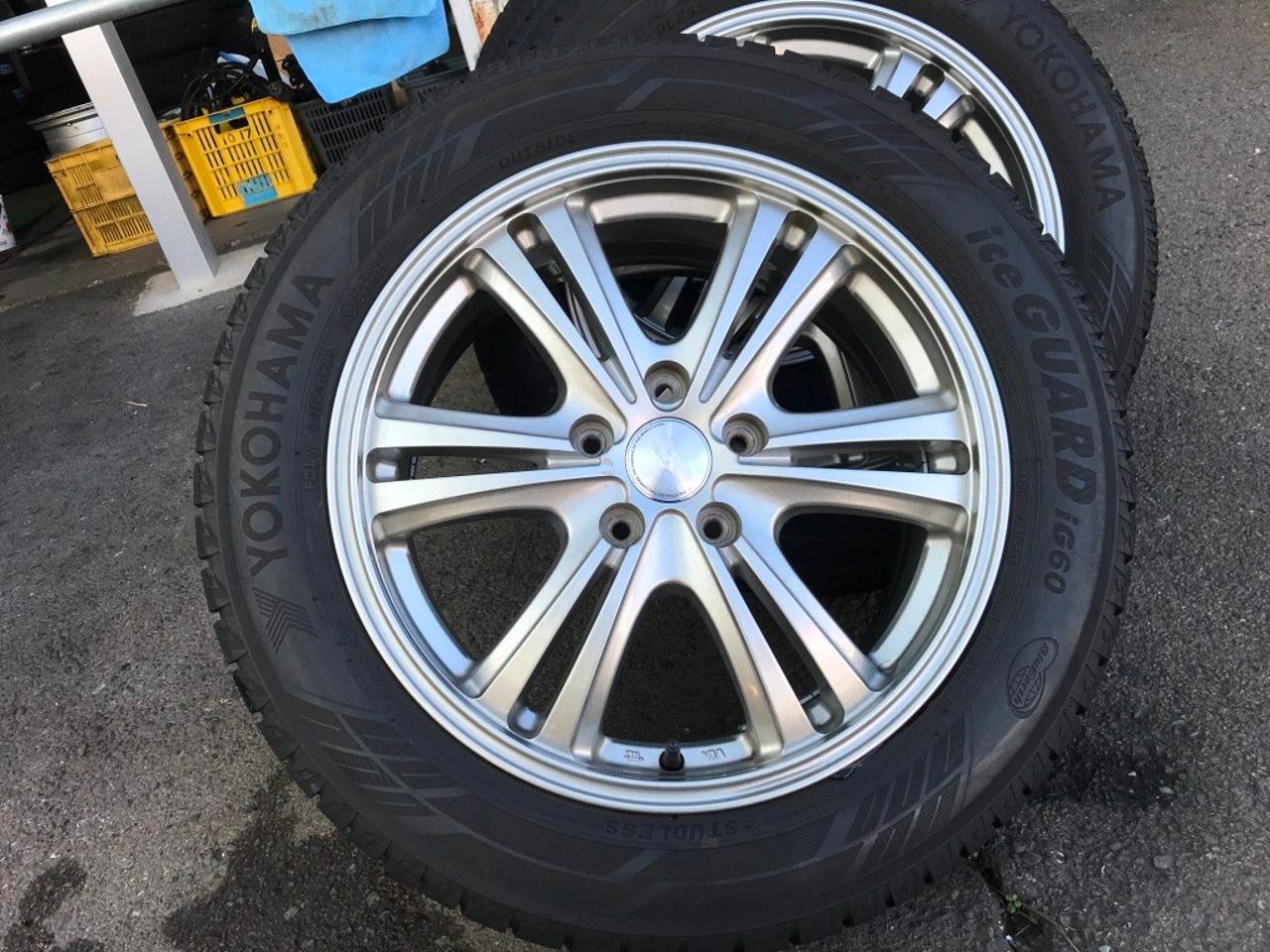 Lehrmeister STRANGER Twin 6-spoke + YOKOHAMA ice GUARD IG 60 4/4