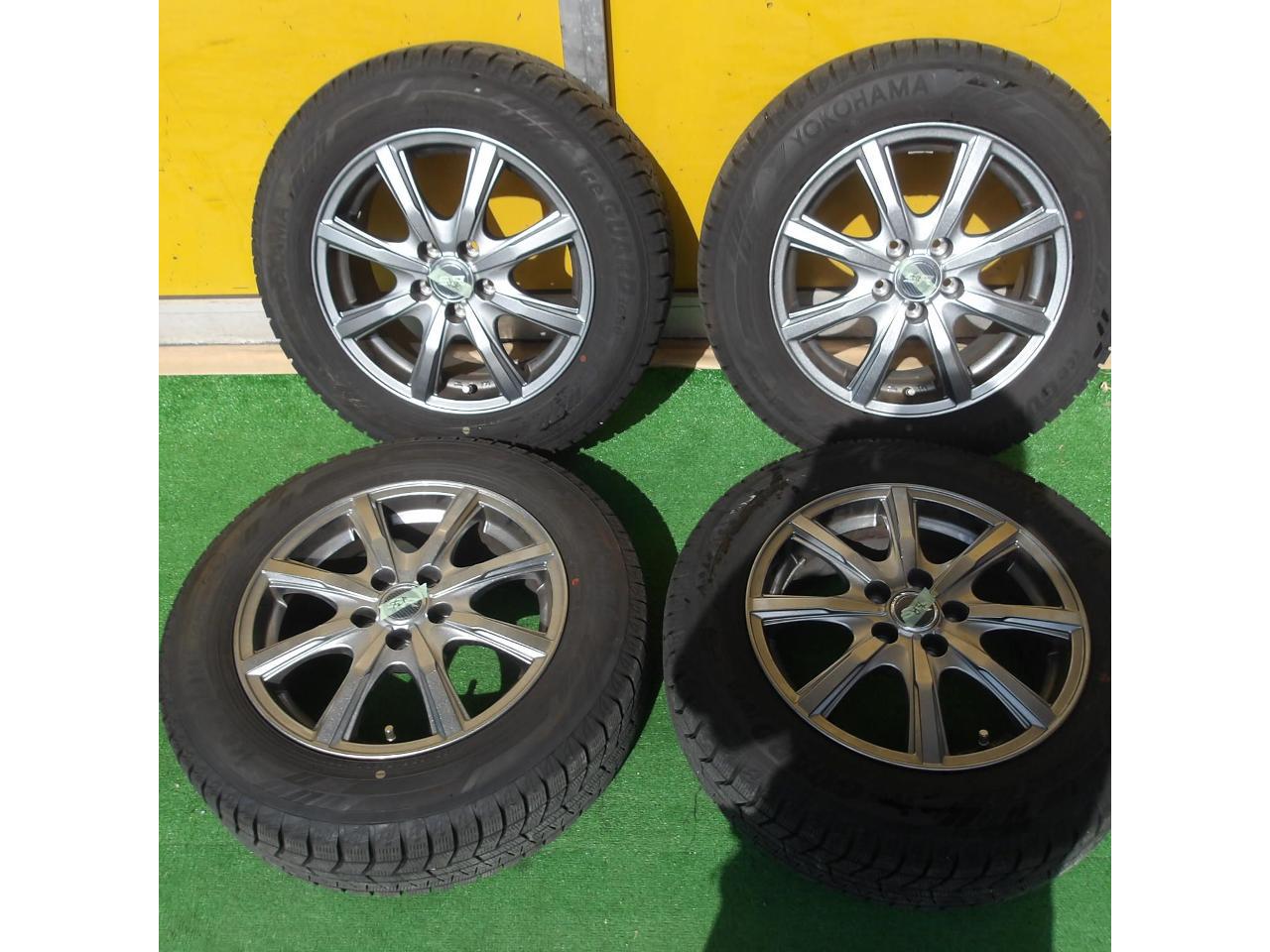 Studless SR 8-spoke wheels + YOKOHAMAICE GUARD IG 60