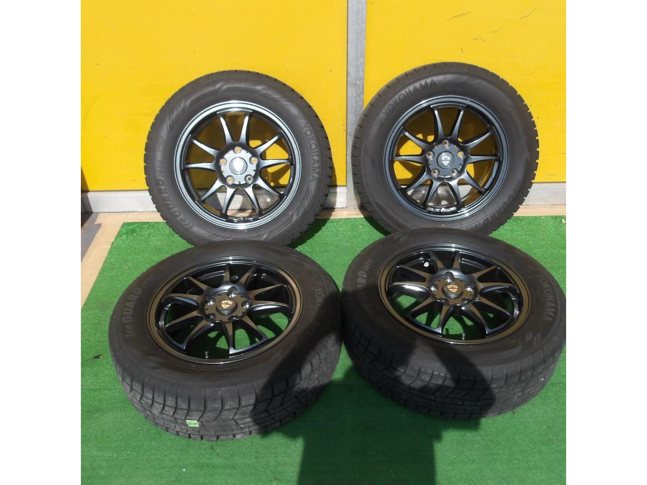 Lehrmeister studded tires ELBE ESTROSA + YOKOHAMAICE GUARD IG 60