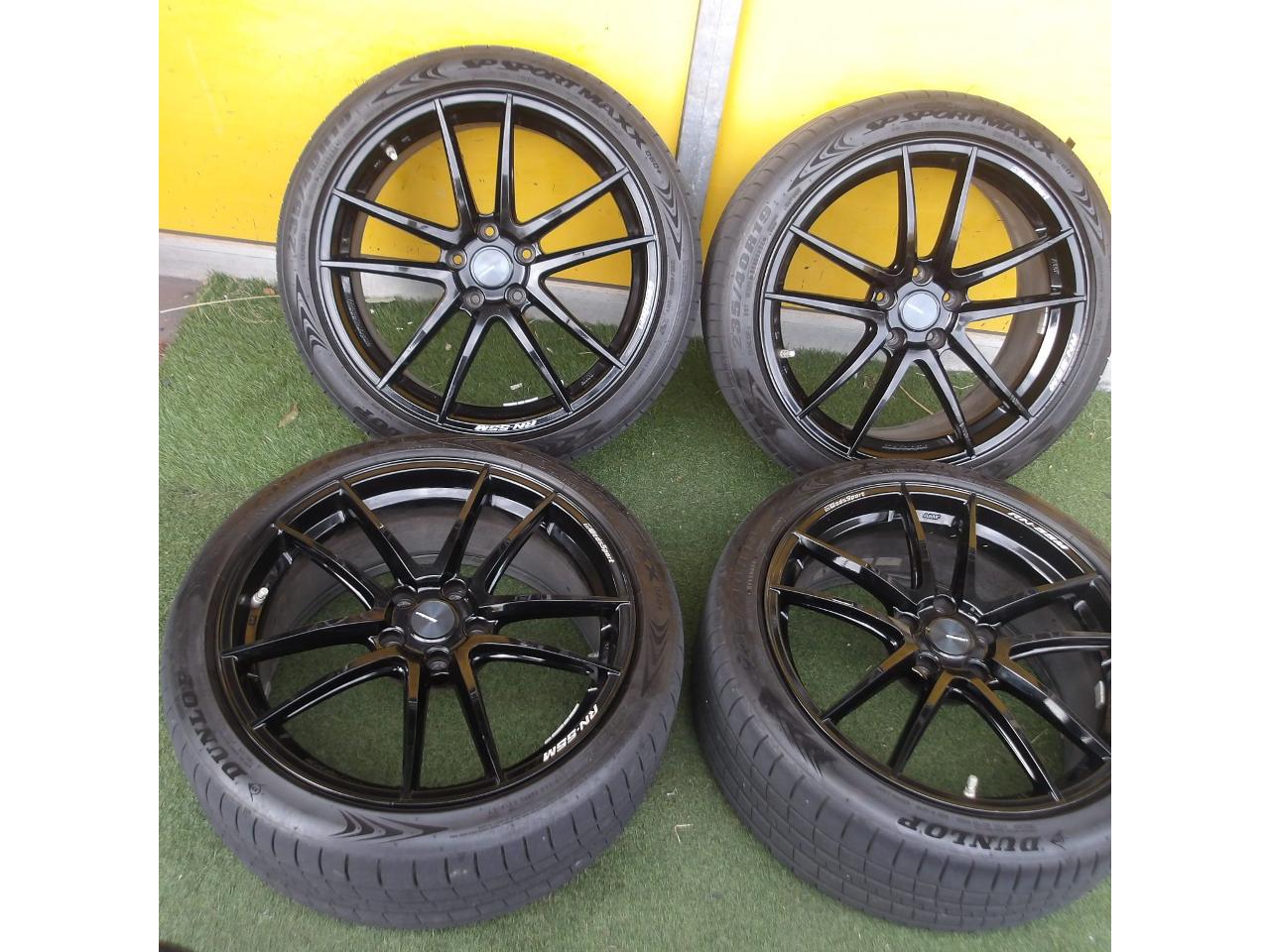 weds WedsSport SPORT RN-55M + DUNLOP SP SPORTMAXX 235/40R19 Made in 2024