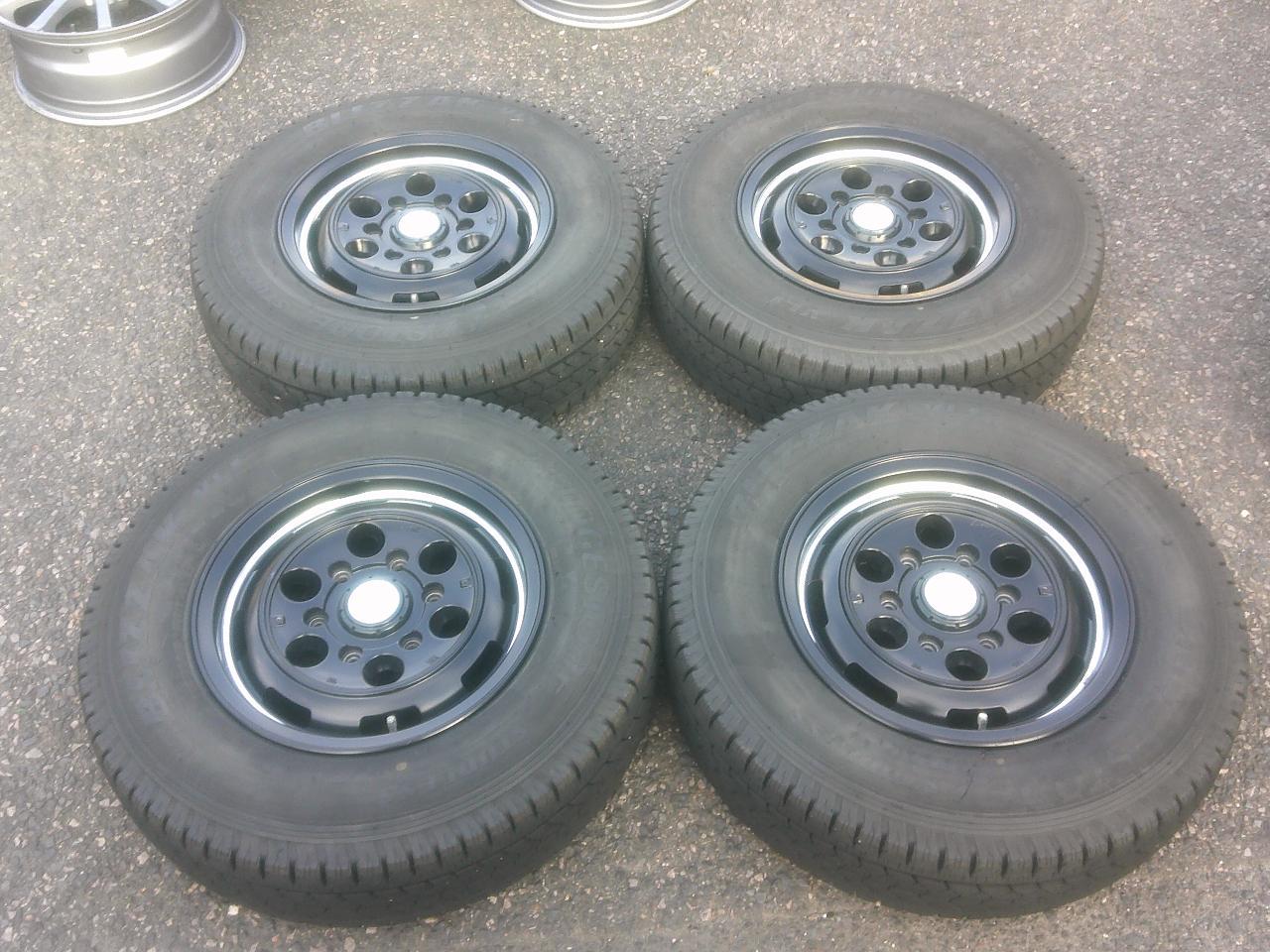 MARUKA SERVICE Garcia CISCO + BRIDGESTONE BLIZZAK VL1 195 / 80-15 107 / 105L Z10181