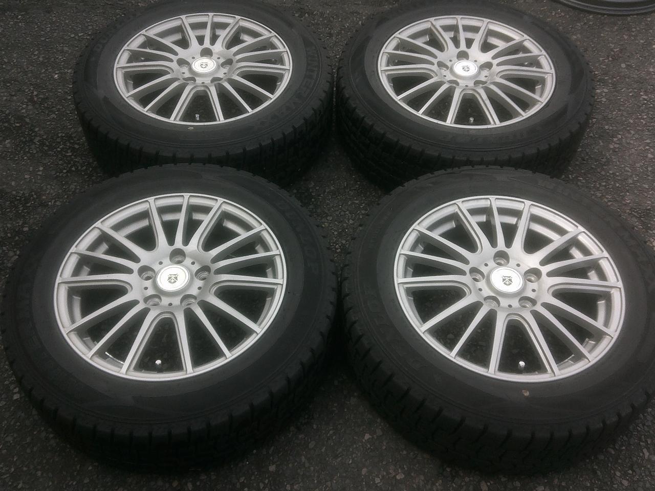 weds G Mach + DUNLOP WINTERMAXX WM02 205 / 60-16 Z10199