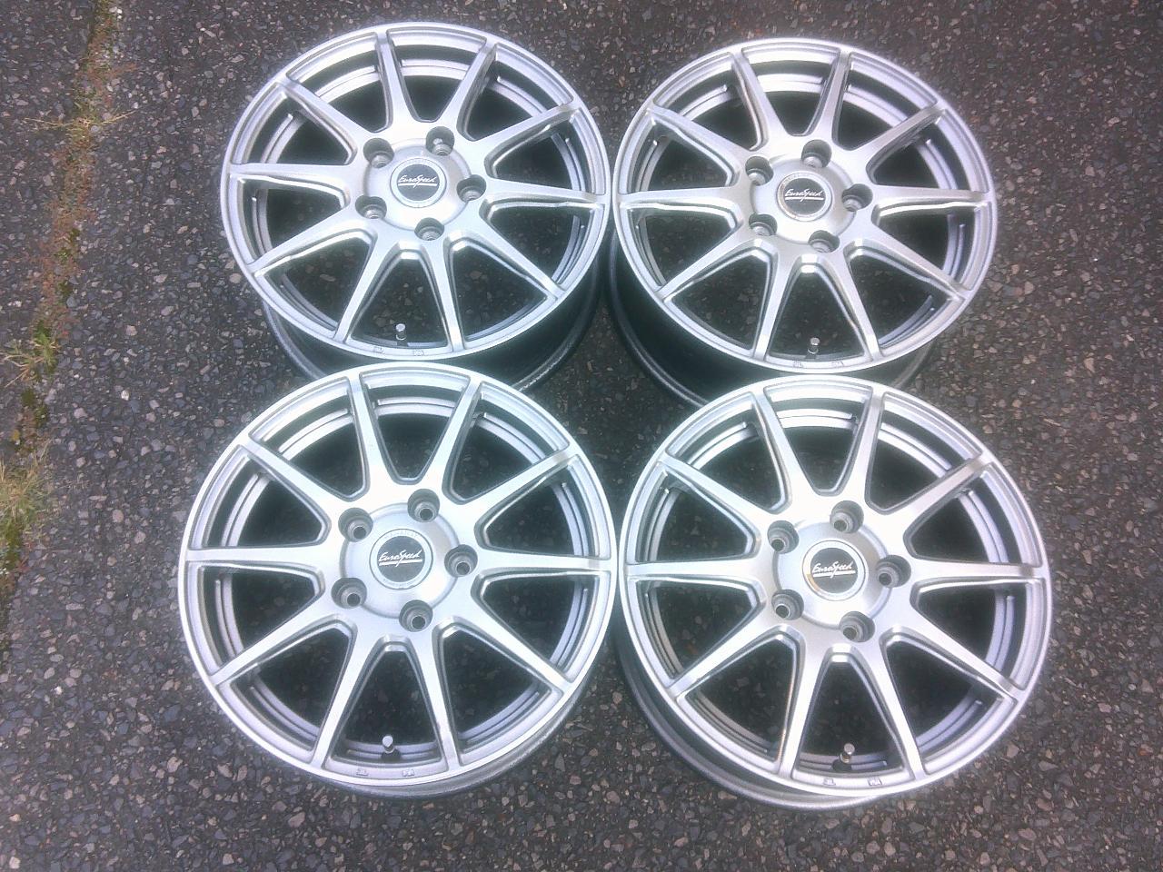 MARUKA SERVICE MANARAY SPORT EUROSPEED 15 inches wheel 4 pieces set Z10310