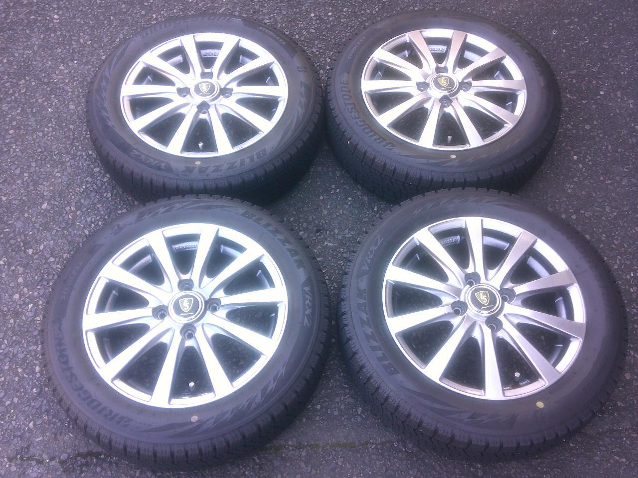 MANARAY SPORT EUROSPEED G10 + BRIDGESTONE BLIZZAK VRX2 155 / 65-14 Z10369