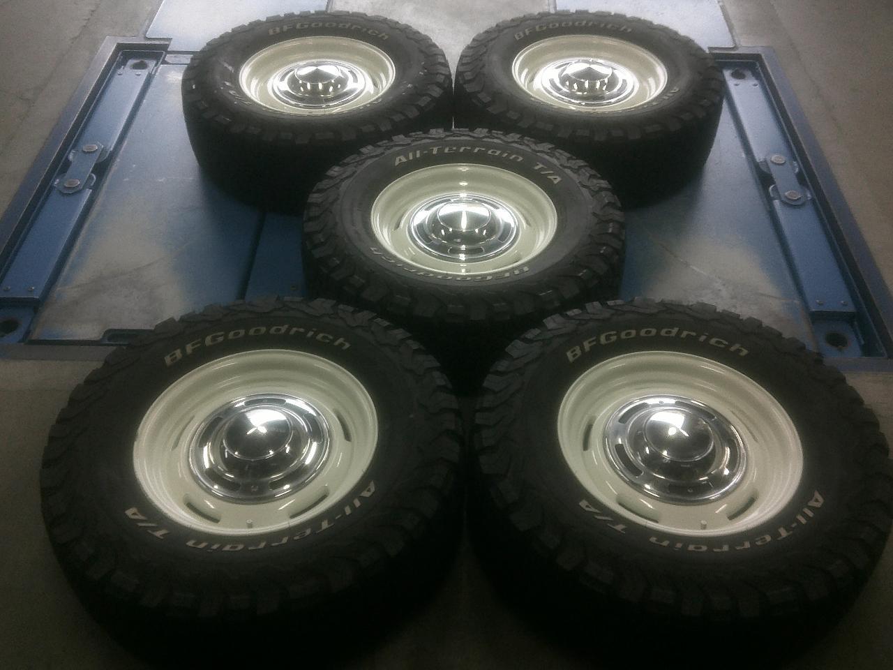 CRIMSON DEAN CROSS COUNTRY + BFGoodrich All-Terrain 265 / 70-16 4 pieces set Z10398