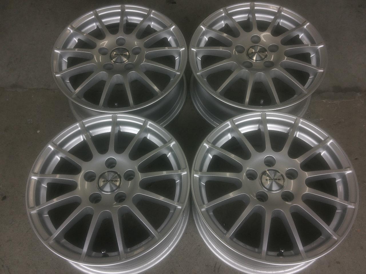 Q3) weds IRVINE F01 16 inches wheel Z10542